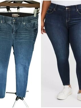 torrid Indigo Skinny Jeans